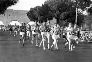 1960 Rome Olympics - Marathon (no Hokas in that one)